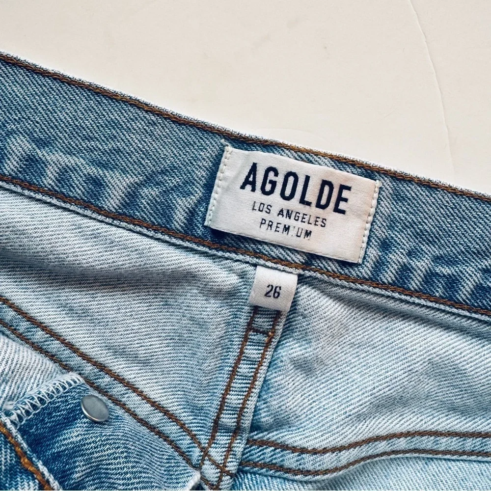 AGOLDE Parker Vintage Cut Off Short in Swapmeet 26